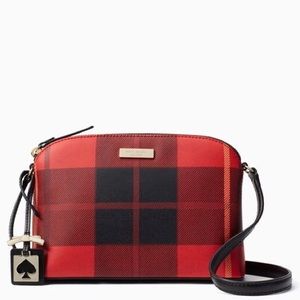 kate spade ♠️ Brightwater Drive Plaid Hanna purse!